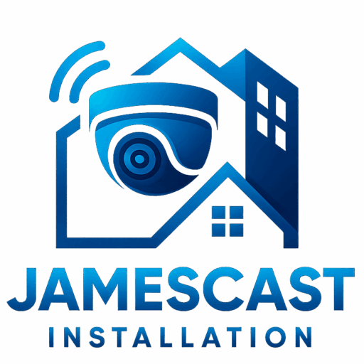 JAMESCAST INSTALLATIONS logo, link to homepage