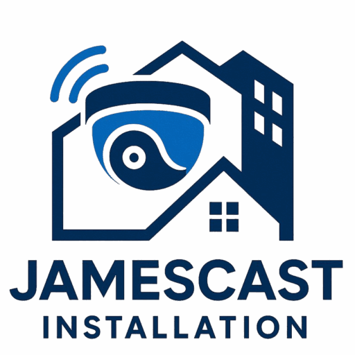 JAMESCAST INSTALLATIONS logo, link to homepage